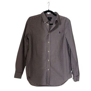 Polo Ralph Lauren Classic Fit Purple Gingham Button Down Shirt Men’s XL